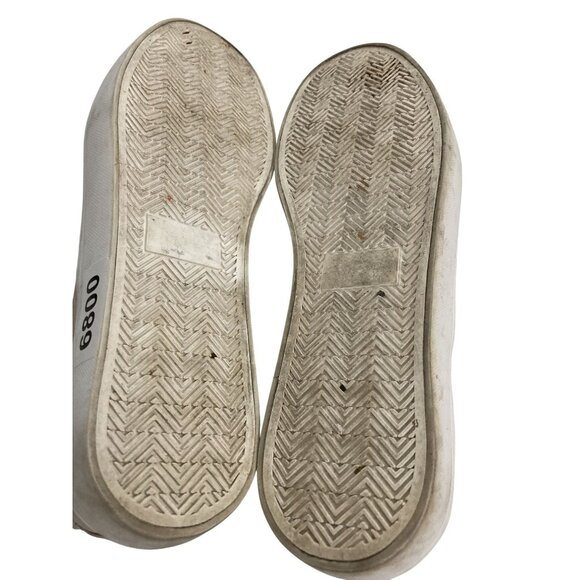 Comfort in every step women's size 9 beige canvas slip-on Platform Sneakers - Picture 7 of 8